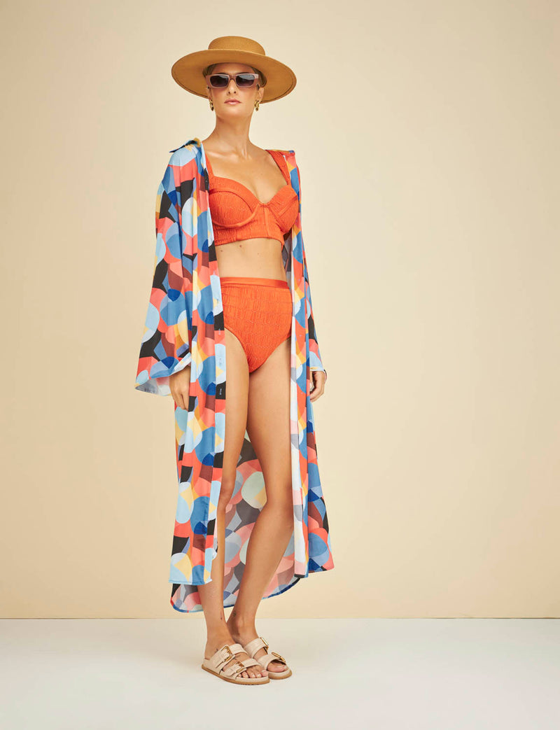 Biquíni Hot Pant Modelador com Aro Estruturado Dubai