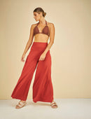 Calça Pantalona Cos Largo Extra Comfort Nature