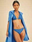 Saída de Praia Chemisier UltraTech UV50+ Safira