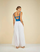 Calça Sobreposta Cós Renda