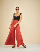 Calça Pantalona Cos Largo Extra Comfort Nature