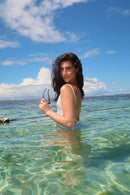 Body Gaia Estampa Degradê Verde