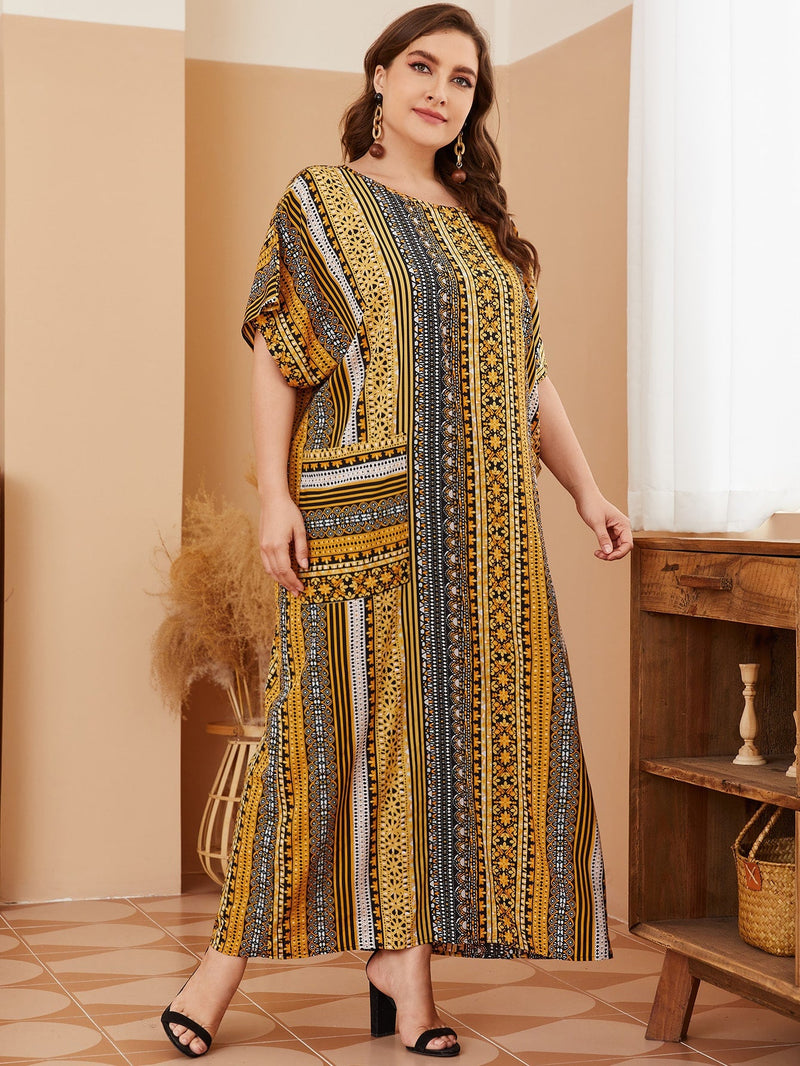 Túnica Feminina com Bolsos Frontal - Najila. Plus Size