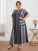 Túnica Feminina com Bolsos Frontal - Najila. Plus Size