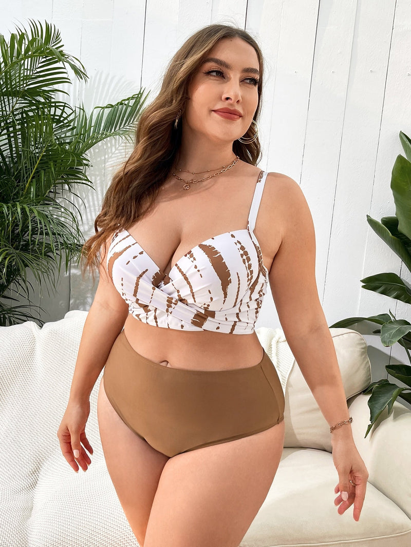 Biquini Feminino com Saída Estrella Plus Size