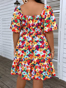 Vestido Feminino Estampado Floral Boho - Zélia. Plus Size