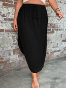 Saia Feminino com bainha curvada - Arienne. Plus size