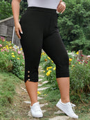 Calça Feminina Capri Slim Fit - Maitê. Plus Size