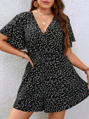 Macacão Feminino Leve com Detalhes de Laço nas Costas - Calíope. Plus Size