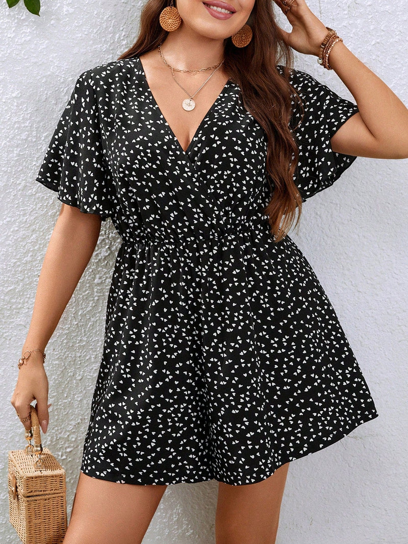 Macacão Feminino Leve com Detalhes de Laço nas Costas - Calíope. Plus Size