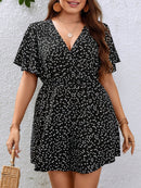 Macacão Feminino Leve com Detalhes de Laço nas Costas - Calíope. Plus Size