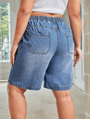 Shorts Feminino com Cordão na cintura - Serena. Plus Size