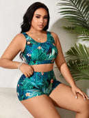 Shortkini Feminino Hannah Plus Size