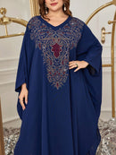 Túnica Feminina Elegante de Manga Morcego - Laila. Plus Size