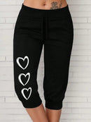 Calça Capri Feminina com Cordão na Cintura - Alessia. Plus Size