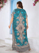 Túnica Feminina Árabe Com Fenda Lateral - Talita. Plus Size