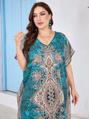 Túnica Feminina Árabe Com Fenda Lateral - Talita. Plus Size