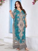 Túnica Feminina Árabe Com Fenda Lateral - Talita. Plus Size