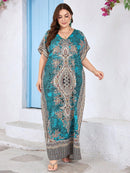 Túnica Feminina Árabe Com Fenda Lateral - Talita. Plus Size