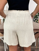 Short Feminino com cintura elástica - Debora. Plus Size