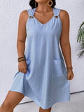 Vestido Feminino Reto sem Mangas - Naya. Plus Size