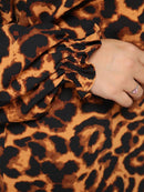 Vestido Camisa Feminino Xadrez com Manga Longa - Laila. Plus Size