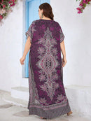 Túnica Feminina Árabe Com Fenda Lateral - Talita. Plus Size