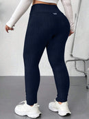 Legging Feminina Canelada de Cintura Alta - Eny. Plus Size