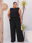 Conjunto Feminino Alfaiataria Calça Pantalona - Layane. Plus Size