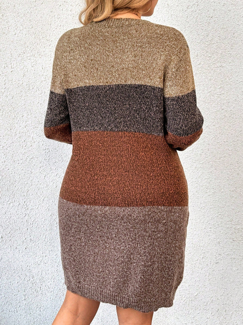 Vestido Feminino de Malha Casual - Tânia. Plus Size