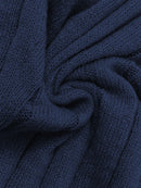 Conjunto Feminino Suéter de Malha Grossa e Calça Reta - Manuela. Plus Size