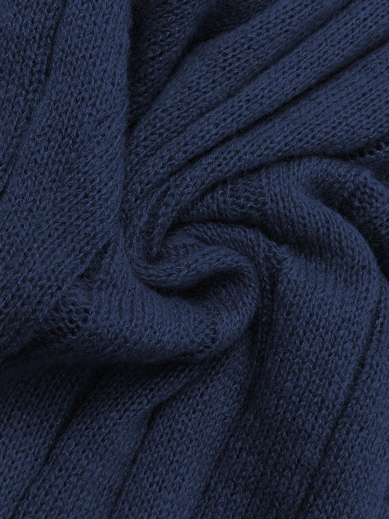 Conjunto Feminino Suéter de Malha Grossa e Calça Reta - Manuela. Plus Size