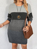 Vestido Feminino de Malha Casual - Tânia. Plus Size