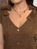 Vestido Feminino Sem Manga, Decorado com Laço - Rousey. Plus Size