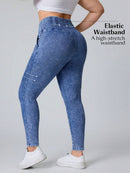 Calça Jeans Feminina simples com amarração na frente - Leidy. Plus Size