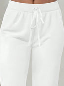 Calça Capri Feminina com Cordão na Cintura - Alessia. Plus Size