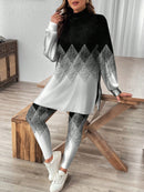 Conjunto Feminino de Camiseta e Legging - Mayran. Plus Size