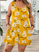 Macação Feminino com bolsos duplos - Kerliane. Plus Size