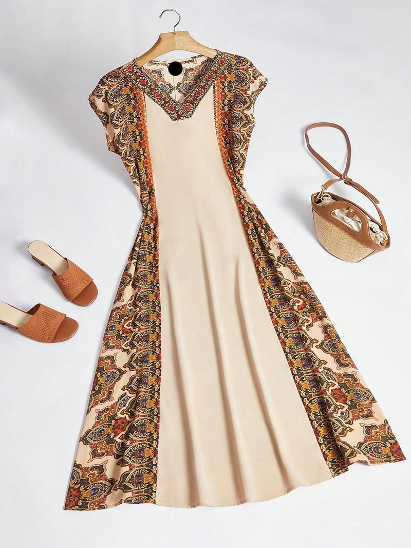 Túnica Feminina reto de manga curta morcego - Samira. Plus Size