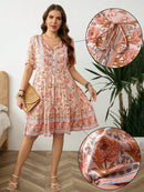 Vestido Feminino com Estampa Floral - Ina. Plus Size