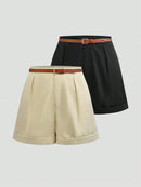 Conjunto de Shorts Casual e Versátil - Hana. Plus Size