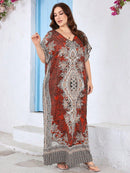 Túnica Feminina Árabe Com Fenda Lateral - Talita. Plus Size