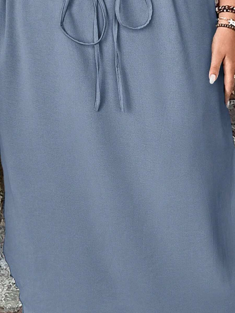 Saia Feminino com bainha curvada - Arienne. Plus size