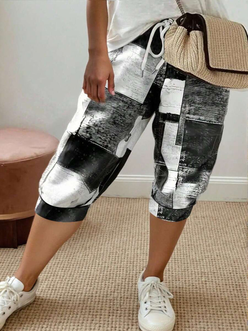 Calça Feminina Cordão na Cintura - Yvi - Plus Size