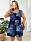 Macacão Feminino com Bolso - Felippa. Plus Size