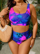 Biquini Feminino com Estampa Aleatória - Evelyn. Plus Size