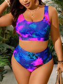 Biquini Feminino com Estampa Aleatória - Evelyn. Plus Size