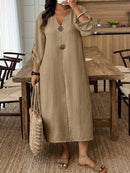 Túnica Casual Feminina com Decote Entalhado - Amira. Plus Size