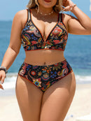 Biquini Feminino Estilo Floral - Ello. Plus Size