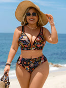 Biquini Feminino Estilo Floral - Ello. Plus Size